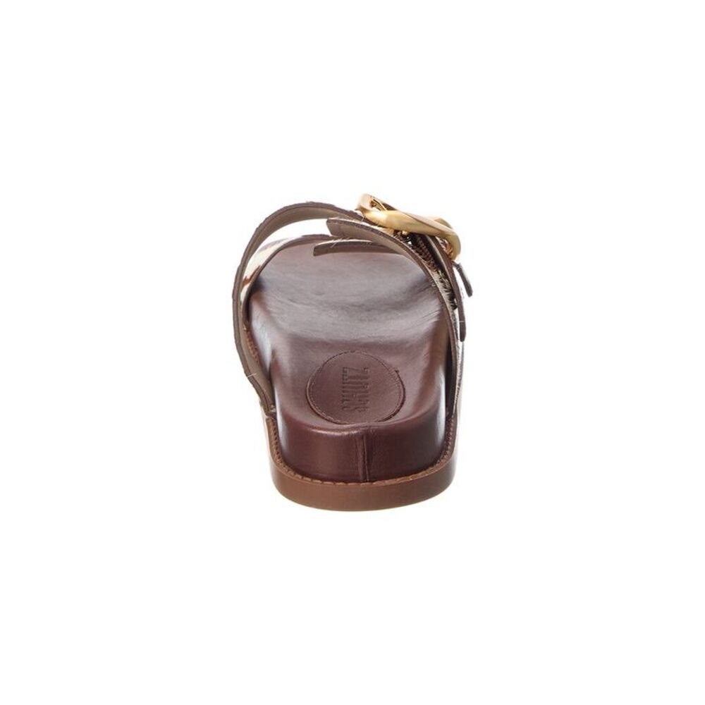 Schutz Olga Shearling Sandal - Picture 3 of 5
